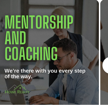 Mentorship and coaching carousel card